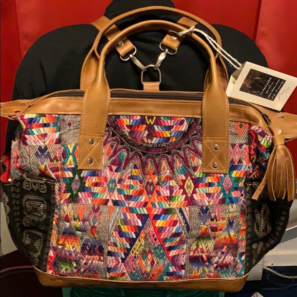 Guatemalan HUIPILCDB bag.     *SOLD*